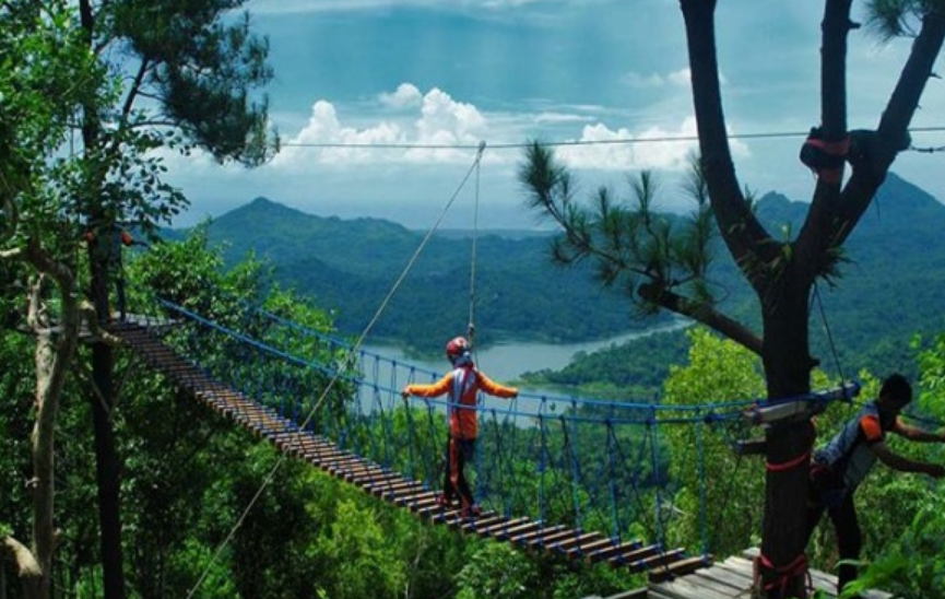Indahnya Pesona Alam dari Atas Wisata Kalibiru