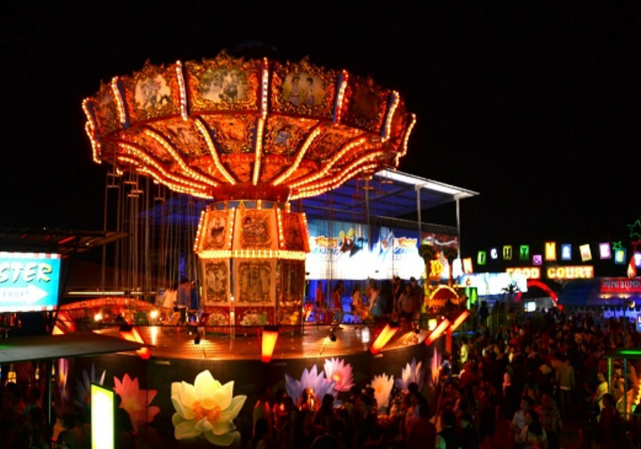Wahana Permainan Seru di Tempat Wisata Batu Night Spectacular Malang