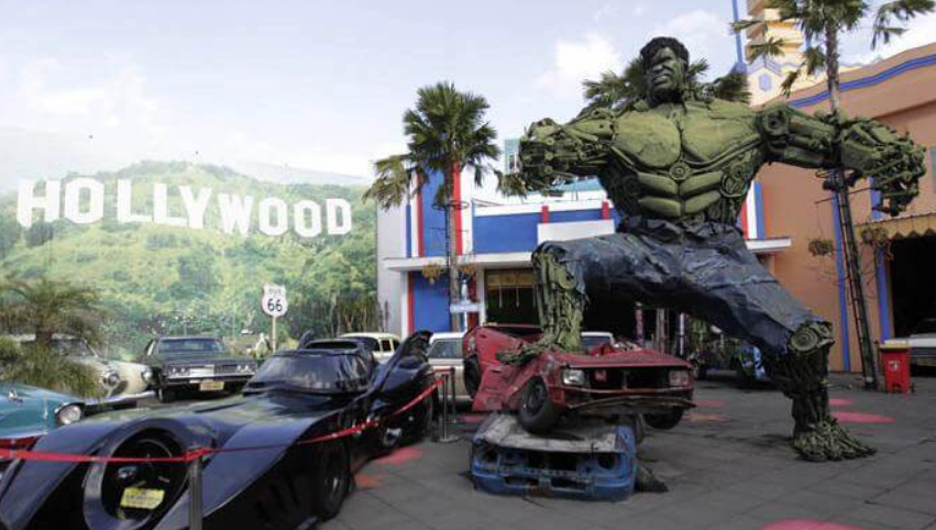 Wisata Museum Angkut Batu Malang Zona Hollywood