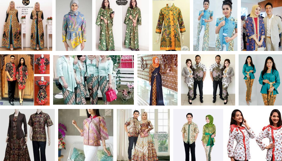Model Baju Batik Terbaru 2018