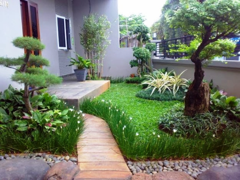 Penataan Taman Depan Rumah