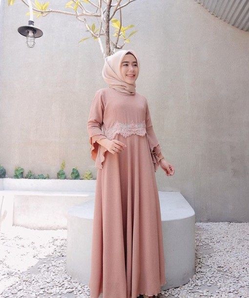 Grosir Gamis Tanah Abang Central Jakarta City Nude Cream
