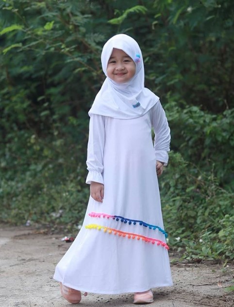 Model Gamis Anak Katun Jepang Modern Simple Bohemian Puth