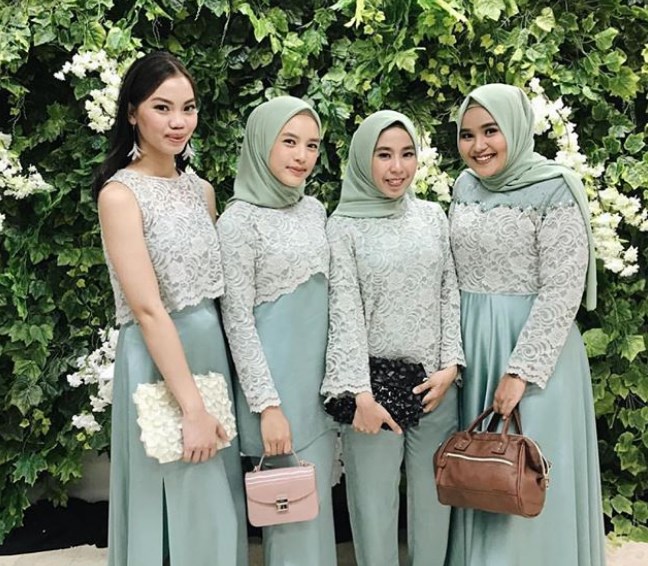 Model Gamis Brokat Untuk Orang Gemuk Agar Terlihat Kurus Tosca