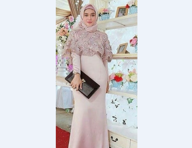 Model Kebaya Modern Cape Soft Pink