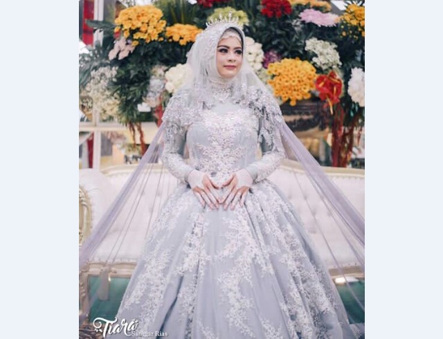 Model Kebaya Pengantin Princess Abu Muda