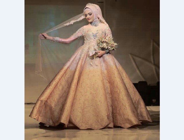 Model Kebaya Pengantin Princess Coksu Muda U Neck