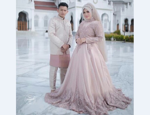 Model Kebaya Pengantin Princess Coksu