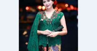 Model Kebaya Pesta Lainnya Hijau Tua