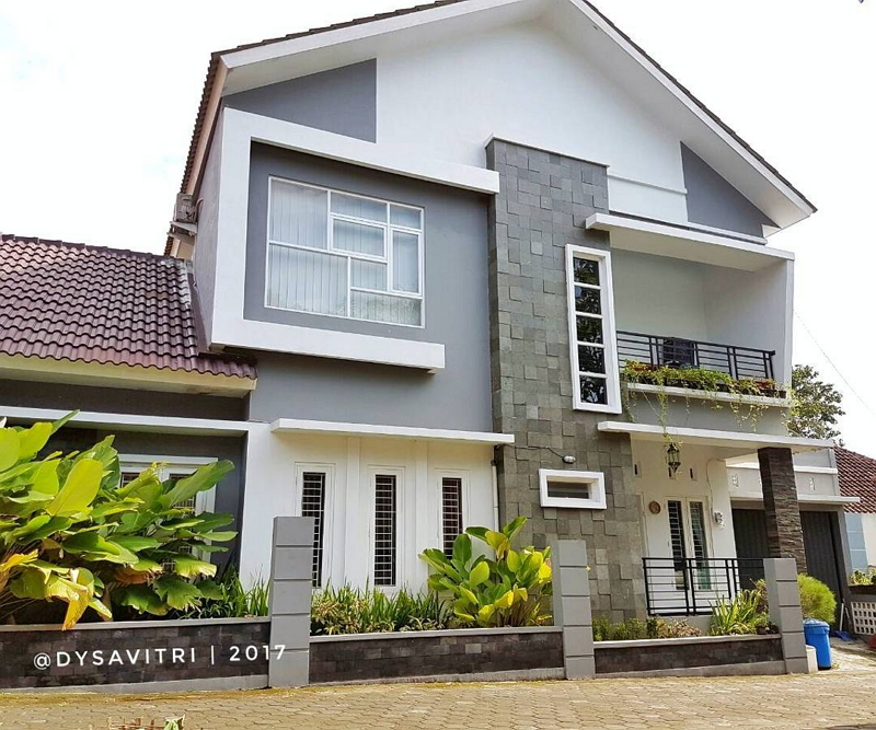 Foto rumah minimalis 2 lantai