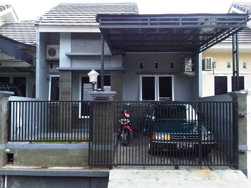 foto rumah minimalis ada garasi