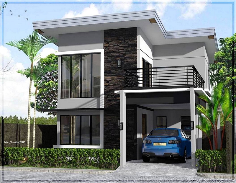 Gambar Rumah Minimalis 2 Lantai