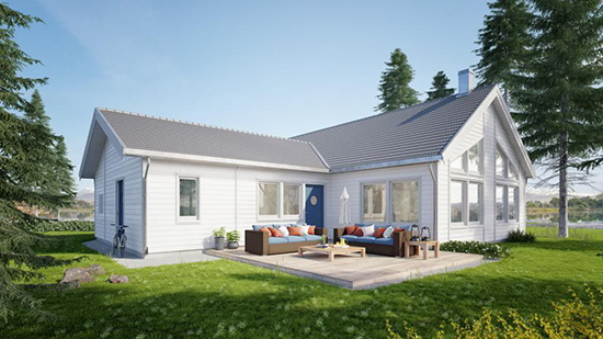 Rumah Minimalis Sederhana Bentuk L