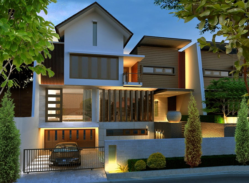 desain rumah mewah minimalis