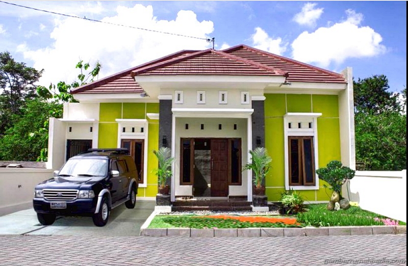 teras rumah minimalis atap limas
