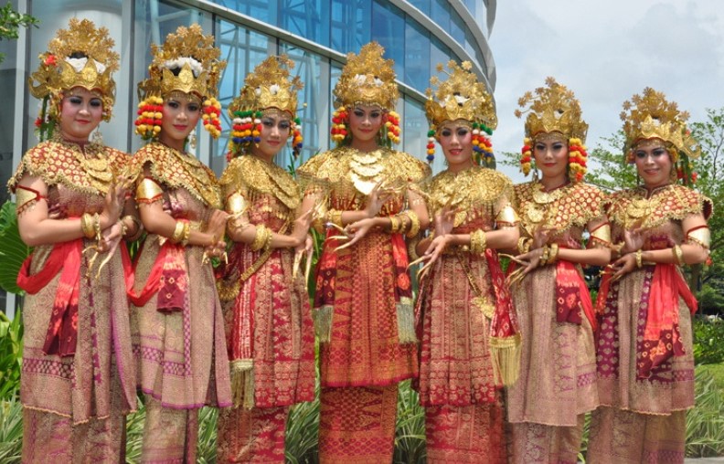 Baju Adat Palembang Anak Festival Tarian Adat