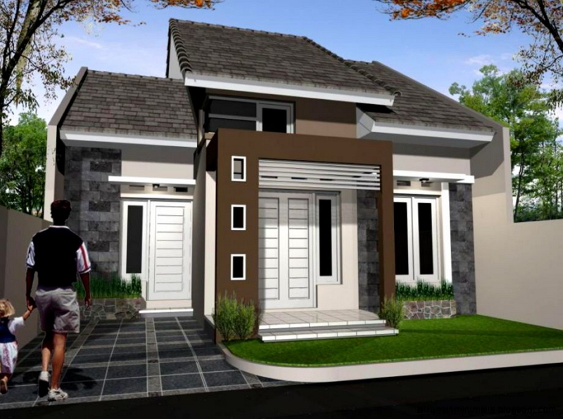 Desain Rumah Minimalis Type 45 1 Lantai