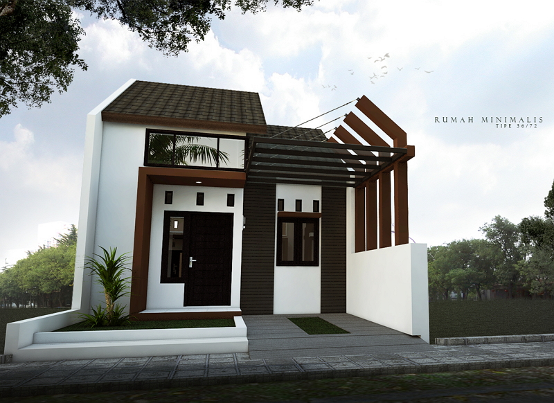 Rumah Minimalis Type 36 Modern
