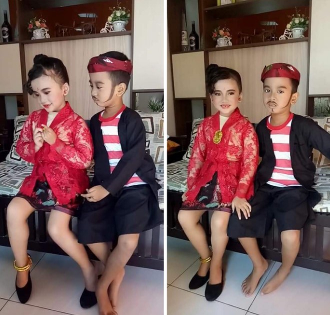 Baju Adat Madura Anak-anak