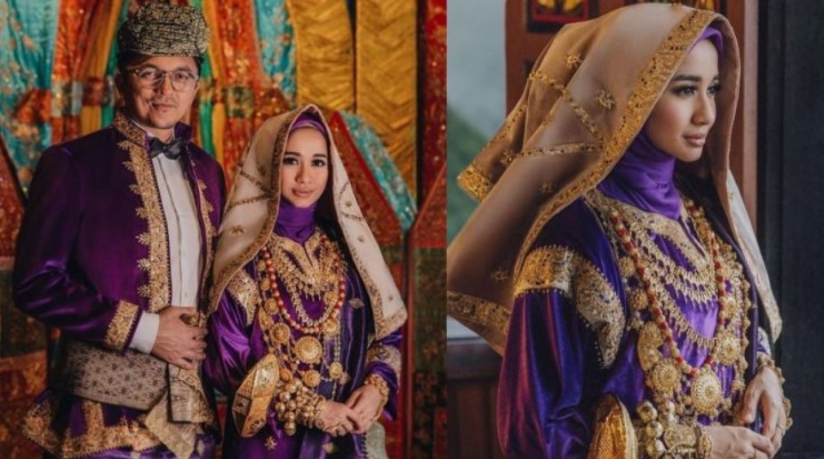 Baju Adat Minangkabau Modern untuk Pengantin