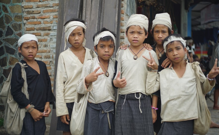 Baju Adat Suku Baduy Dalam Anak