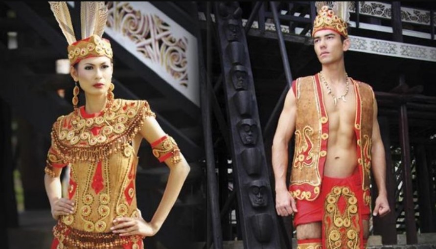 Pakaian Adat Kalimantan Barat Tradisional Modern