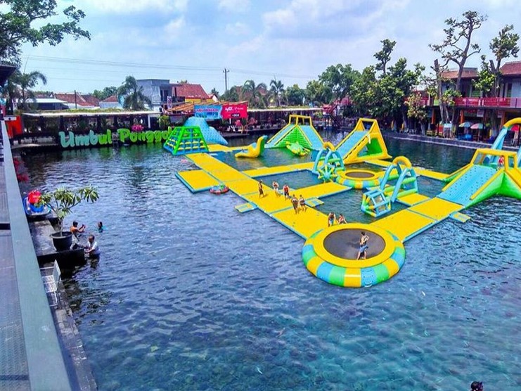 Serunya Bermain di Umbul Ponggok Warrior
