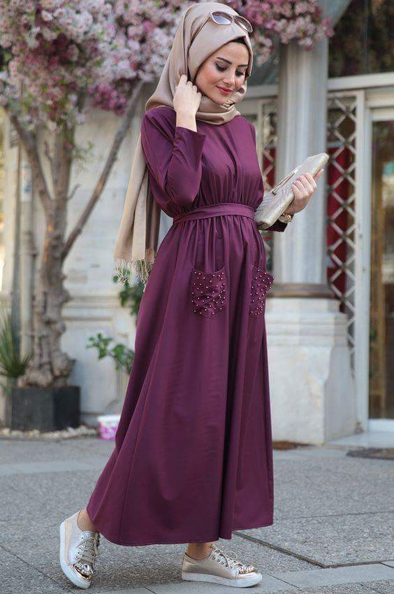 model baju pesta muslim terbaru
