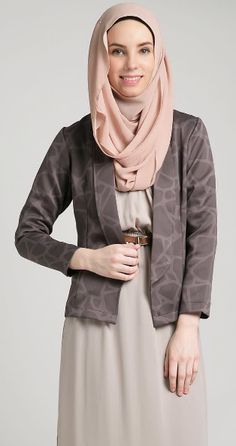 Blazer wanita muslimah modern kekinian
