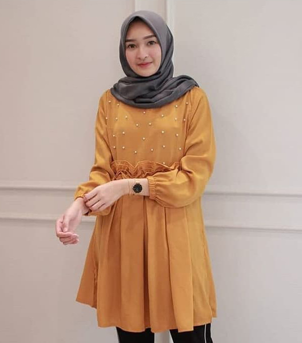 Baju Kerja Wanita Berjilbab Kekinian