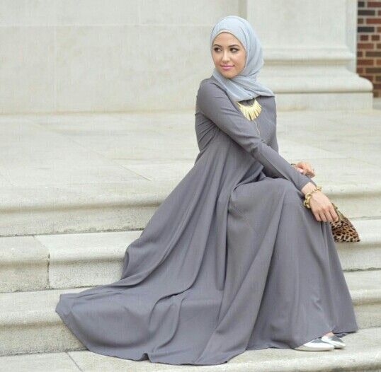 Model Busana Muslim Polos Terbaru