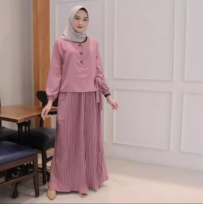 Inspirasi Gaun Muslimah Untuk ke Acara Pesta